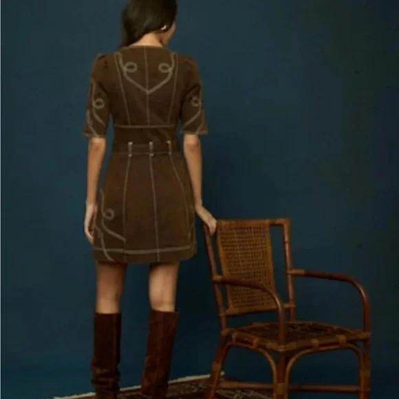 Love The Label - Ines Denim Mini Dress - Picture 3 of 3